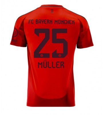 Bayern Munich Thomas Muller #25 Hemmatröja 2024-25 Kortärmad